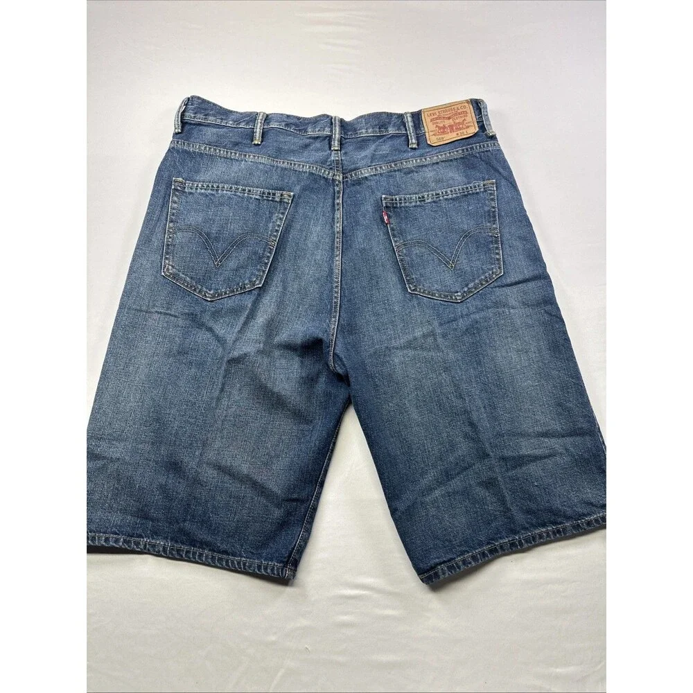 Levi's Men's 569 Loose Straight Fit Denim Shorts, Size 38, 12